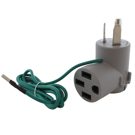 Ac Works EV Charging Adapter NEMA 10-30P 3-Prong Dryer Plug to Tesla EV Charging EV1030MS